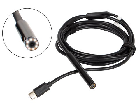 14-404# Endoskop kamera dwuobiektywowa 7,9mm 2m wifi`