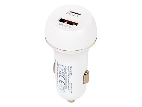 75-758# Ładowarka samochodowa gniazdo 2x usb-a+usb-c 48w g48w