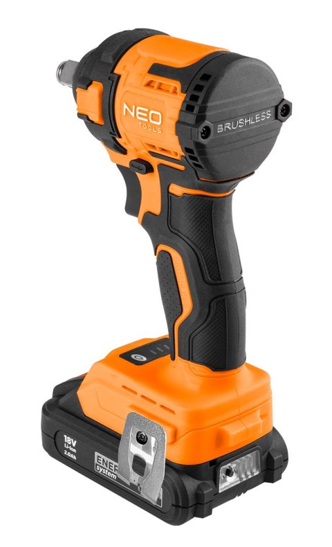 Klucz udarowy bezszczotkowy Energy+ 18V, 350 Nm, 1/2?, compact, bez akumulatora