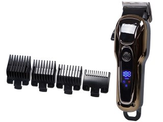 44-323# Bezprzewodowa golarka maszynka do włosów km-1990 kemei