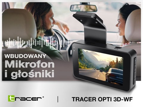Wideorejestrator TRACER OPTI 3D-WF