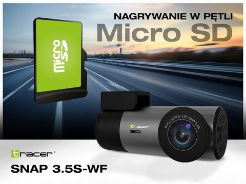 Wideorejestrator TRACER SNAP 3.5S-WF