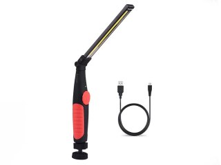 71-496# Lampa warsztatowa led lw510 składana magnes