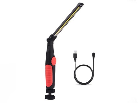 71-496# Lampa warsztatowa led lw510 składana magnes