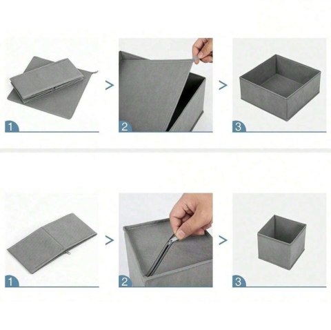 AG126K Zestaw 6 organizerów do szafy