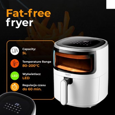 CR 6313 Frytkownica beztłuszczowa - 12 programów 5,0 l - airfryer