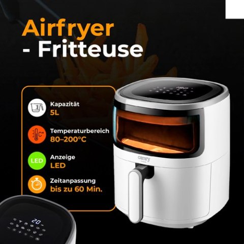 CR 6313 Frytkownica beztłuszczowa - 12 programów 5,0 l - airfryer