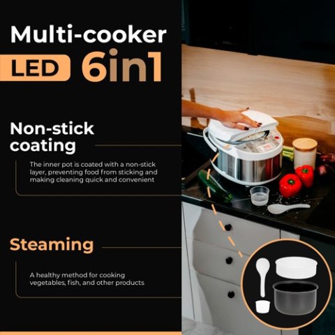 AD 6420 Multi-cooker 6 in 1 - 3,25 l