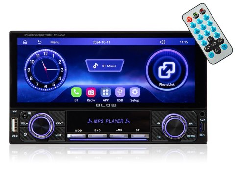 78-355# Radio blow avh-686b rds mp3/usb/micro sd/bluetooth