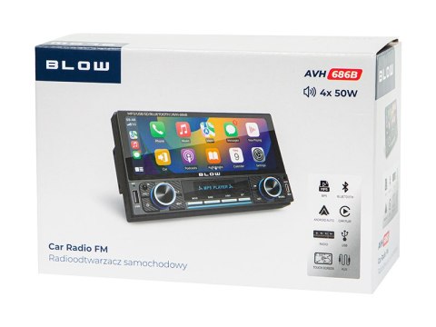 78-355# Radio blow avh-686b rds mp3/usb/micro sd/bluetooth