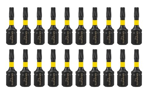 Bity udarowe TX10 x 25 mm, 20 szt.