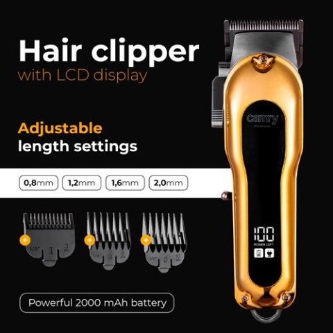 CR 2844 Strzyżarka do włosów z wyświetlaczem led