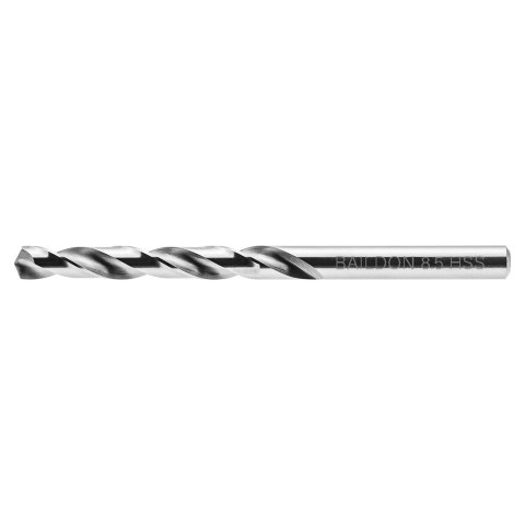 Wiertła do metalu Baildon BASIC DIN 338 RN NWKa 8,5 mm, HSS (S), 117-75 mm, wielokrotność 5