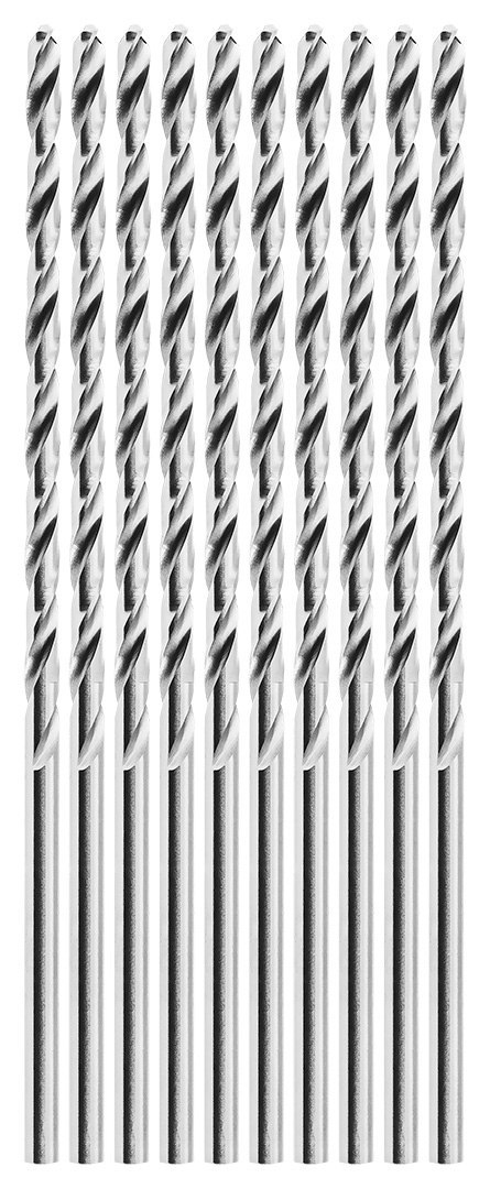 Wiertła do metalu Baildon BASIC DIN 340 RN NWKb 2,5 mm, HSS (S), 95-62 mm, wielokrotność 10