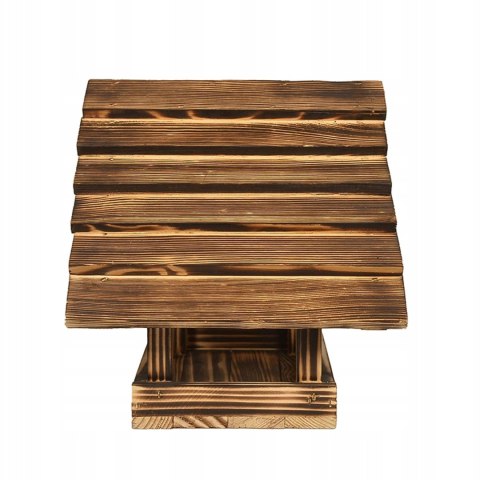 Karmnik Dla Ptaków Solidny Budka, Opalany XXL, Duży, do ogrodu