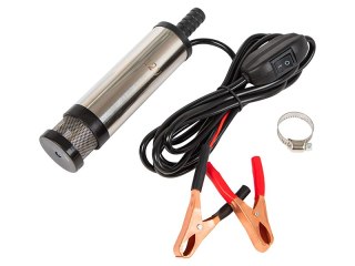 44-581# Pompka elektryczna do paliwa srebrna 12v"
