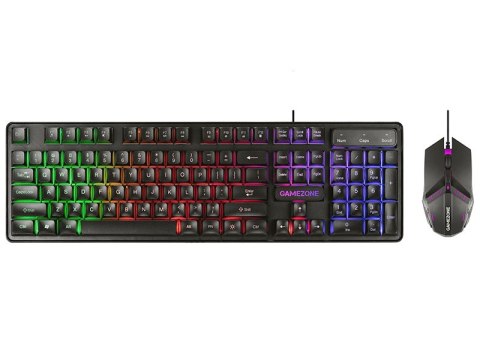 Zestaw mysz i klawiatura GAMEZONE BOOST USB
