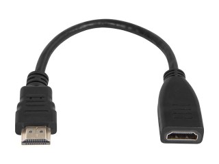 92-158# Przejście hdmi gniazdo hdmi-wtyk hdmi 0,2m