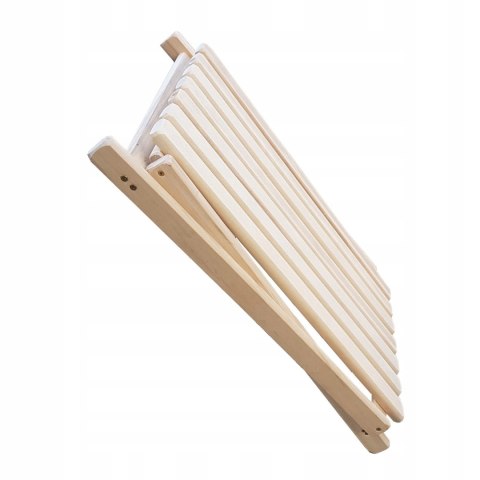 Zestaw stolik do leżaków+2 leżaki Zielone, Woodok