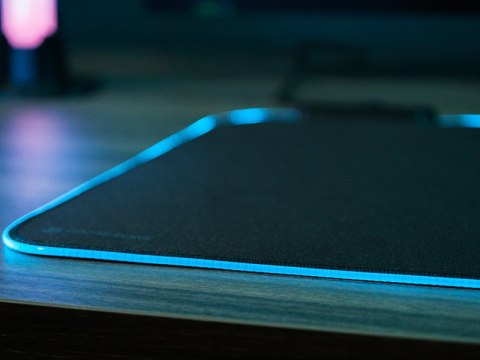 Podkładka pod klawiaturę i mysz TRACER GAMEZONE Maxi RGB (80/30/0,4)