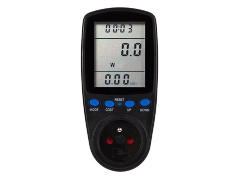 72-024# Watomierz cyfrowy w3 czarny