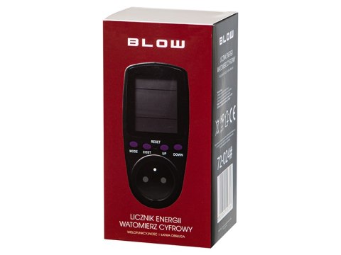 72-024# Watomierz cyfrowy w3 czarny