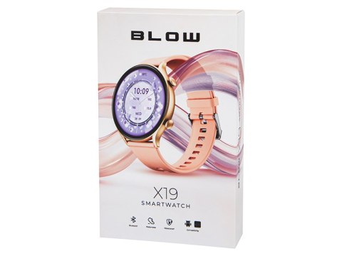 89-012# Smartwatch blow x19 złoty