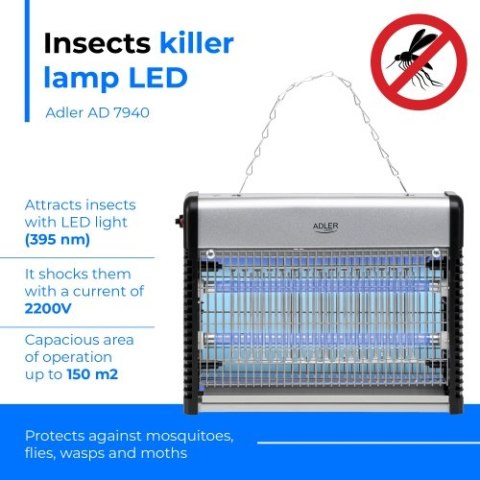 AD 7940 Lampa owadobójcza led
