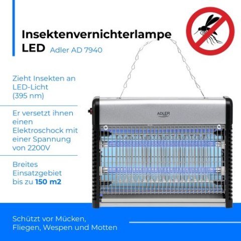 AD 7940 Lampa owadobójcza led