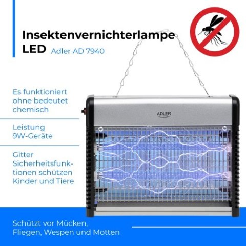 AD 7940 Lampa owadobójcza led
