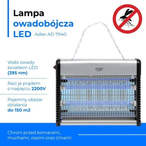 AD 7940 Lampa owadobójcza led