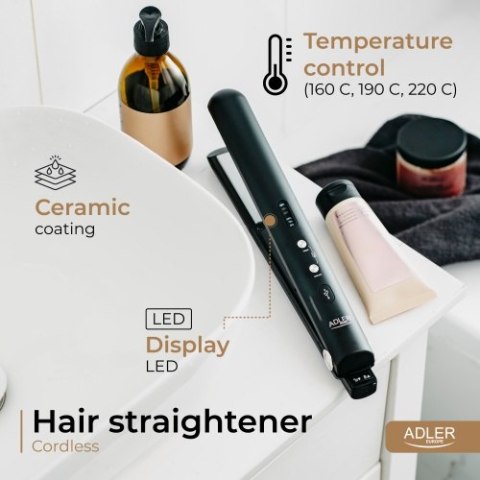 AD 2327 black Prostownica bezprzewodowa podróżna ? usb