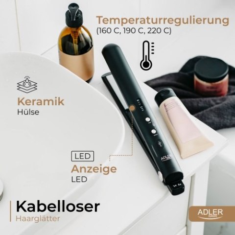 AD 2327 black Prostownica bezprzewodowa podróżna ? usb