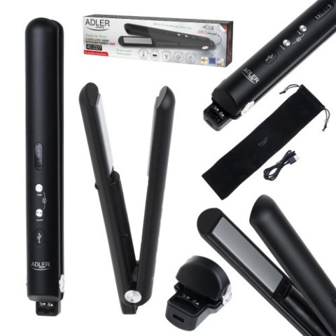 AD 2327 black Prostownica bezprzewodowa podróżna ? usb