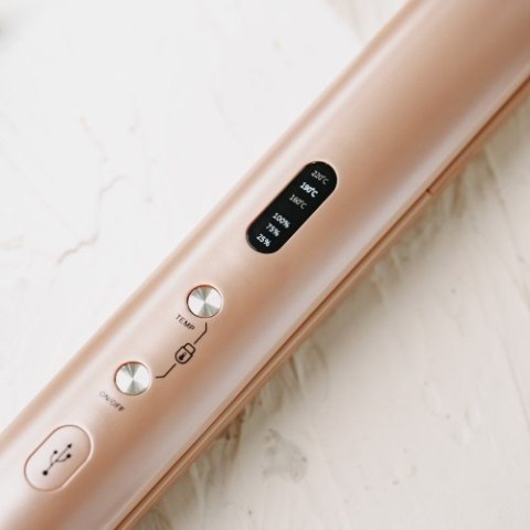 AD 2327 pink Prostownica bezprzewodowa podróżna ? usb