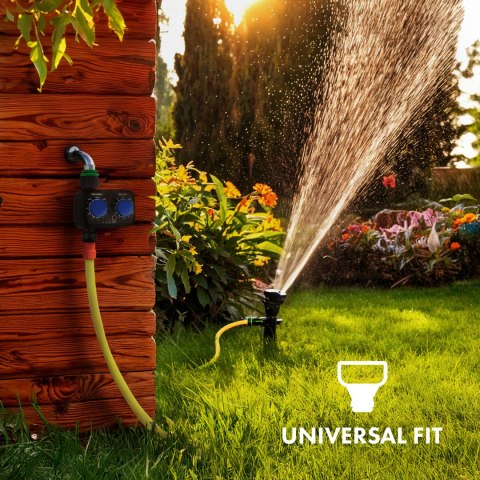 Elektroniczny sterownik nawadniania GreenBlue, programator, zasilanie 2x 1,5V AA, GB391