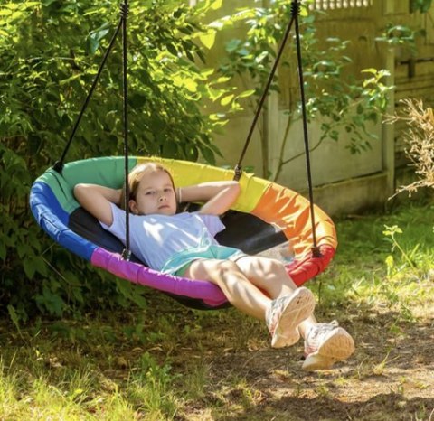 Huśtawka bocianie gniazdo 110cm Kruzzel 25284