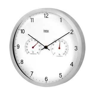 Zegar ścienny 30 cm z termometrem i hydrometrem