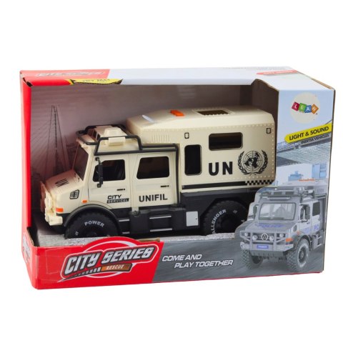 Pojazd Terenowy Służba Miasta Otwierane Drzwi Dźwięk Światła