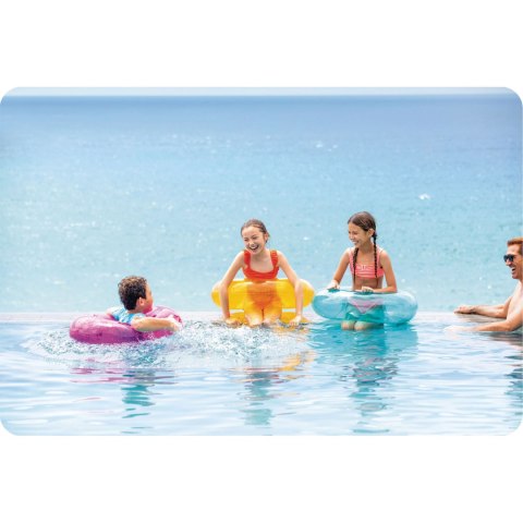 Koło do pływania pomarańczowe 76 cm INTEX 59260