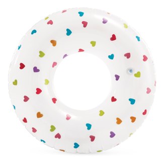 Koło do pływania serca 81 cm INTEX 59259