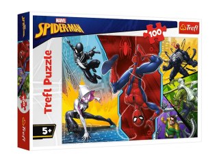 Puzzle - 100 - Do góry nogami - Spiderman - Trefl 16347