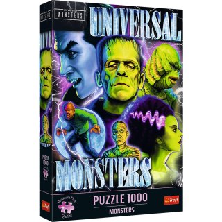 Puzzle - 1000 Premium Plus - Monster - Trefl 12070