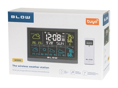 50-388# Stacja pogodowa bezprzewodowa blow ws105 tuya