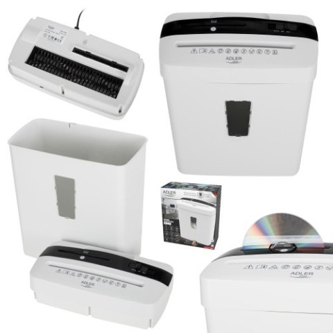 AD 1037 White Niszczarka do dokumentów