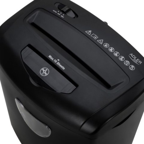 AD 1038 Black Niszczarka do dokumentów