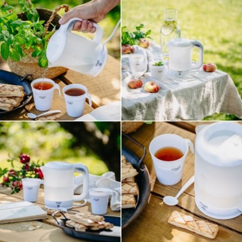 AD 1381 Czajnik elektryczny plastikowy turystyczny 0,5 l