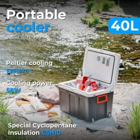 AD 8090 Lodówka turystyczna 40 l