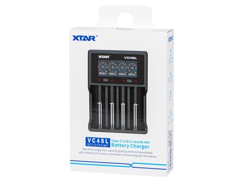 75-461# Ładowarka xtar vc4sl do akumulator 18650/32650`