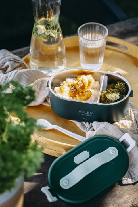 AD 4522 green Pojemnik na żywność z torbą termiczną 5 litrów